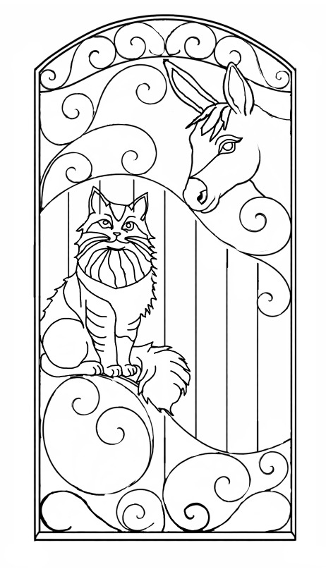 Design Concept — Cat & Donkey gate
